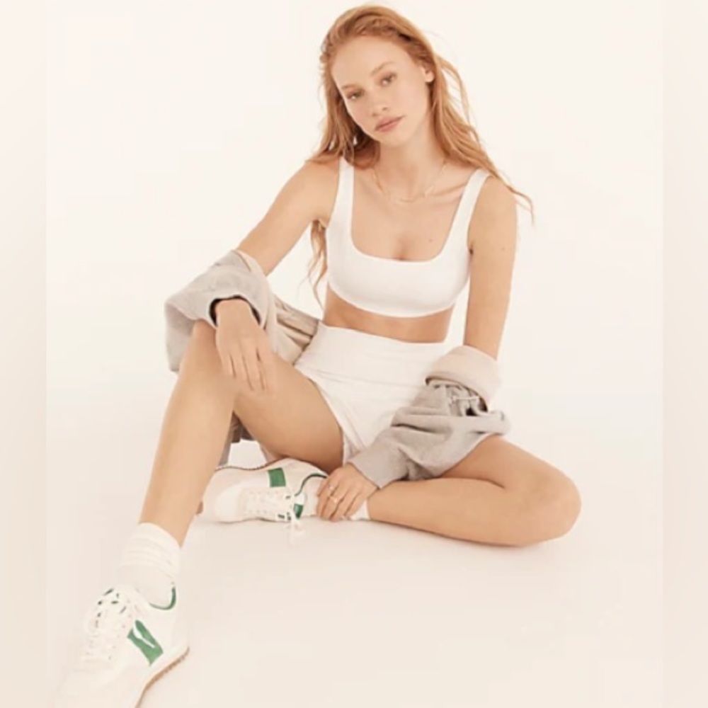 NWT J.Crew Cloudstretch Scoopneck Sports Bra